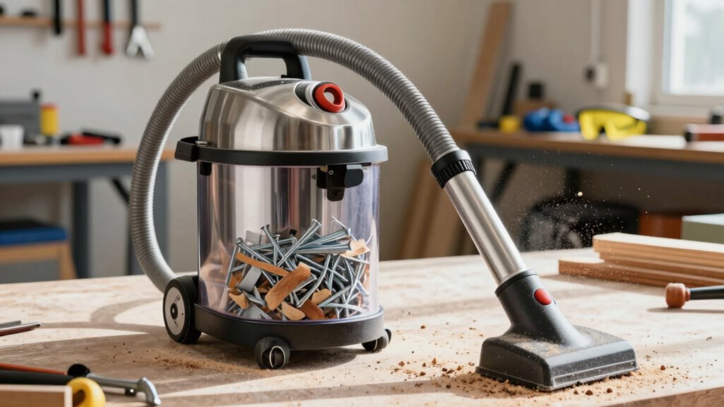 top nail and debris vacuums