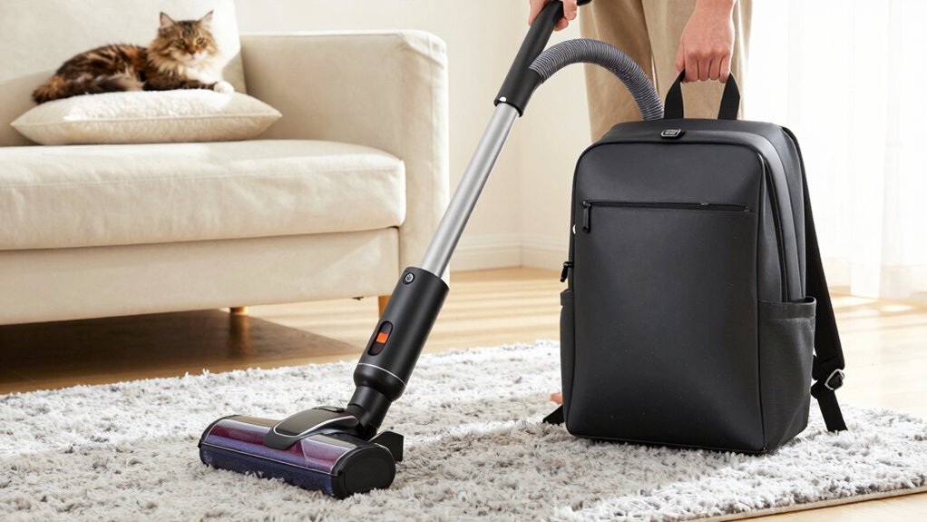 top pet hair backpack vacuums