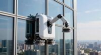 top robot glass railing cleaners