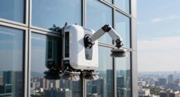 top robot glass railing cleaners