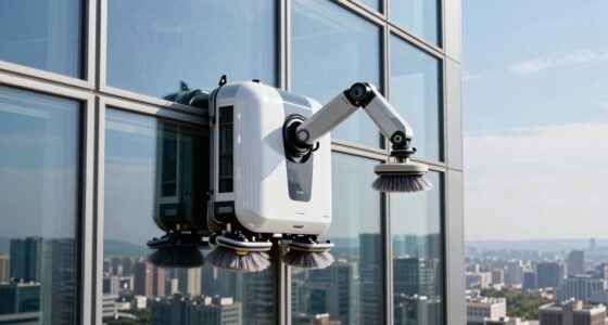top robot glass railing cleaners