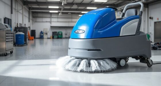 top rotary floor scrubbers
