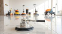 top tile floor polisher guides