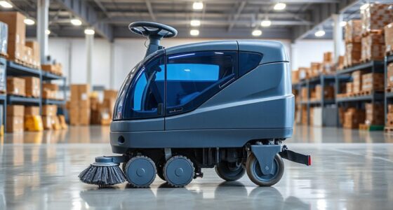 top water tank floor scrubbers