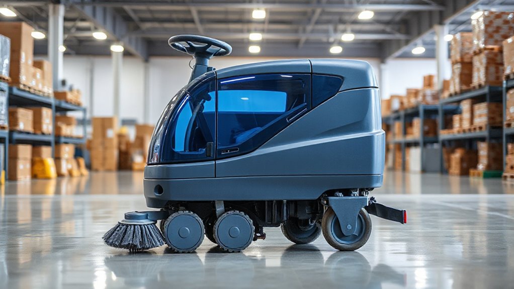 top water tank floor scrubbers