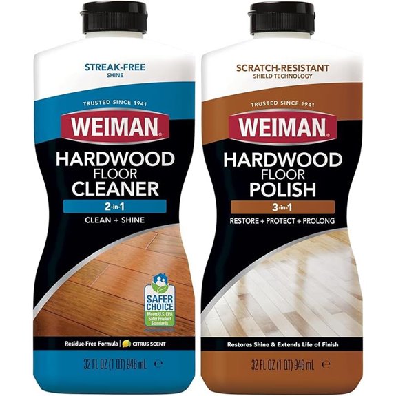 Weiman Hardwood Floor Cleaner & Polish (2 Pack)
