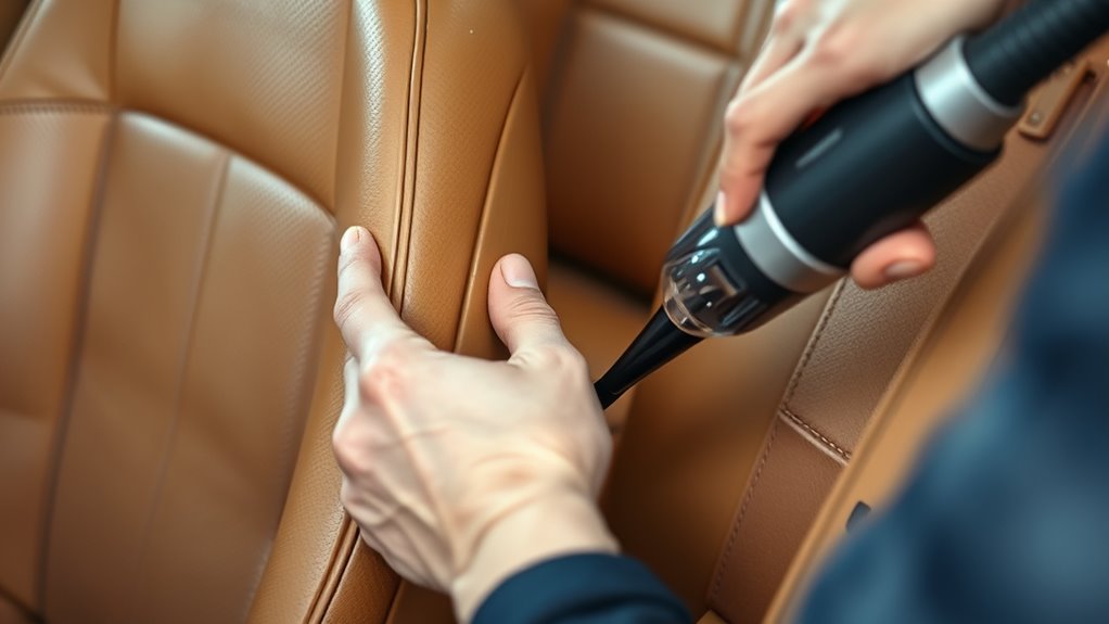 use crevice and soft brush