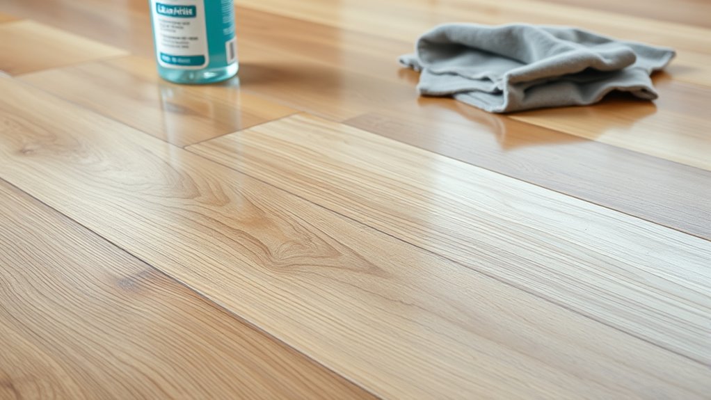 use gentle ph balanced cleaners