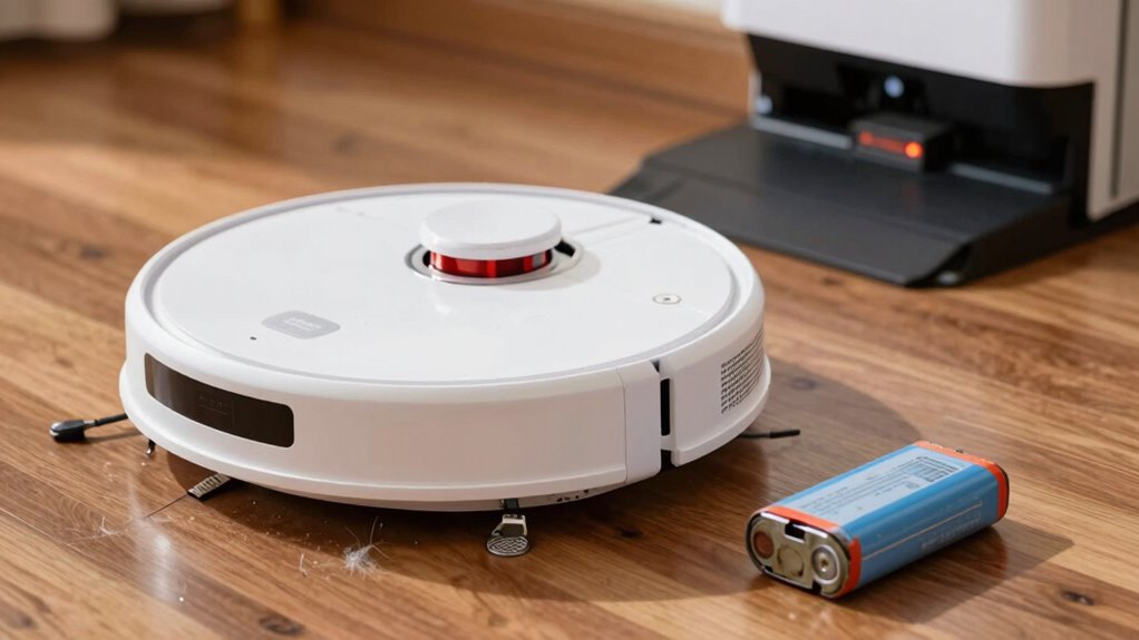 vacuum battery replacement signs