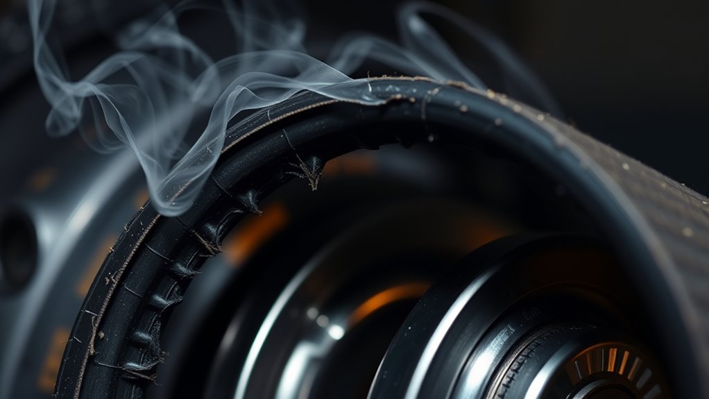 vacuum belt maintains cleaning efficiency