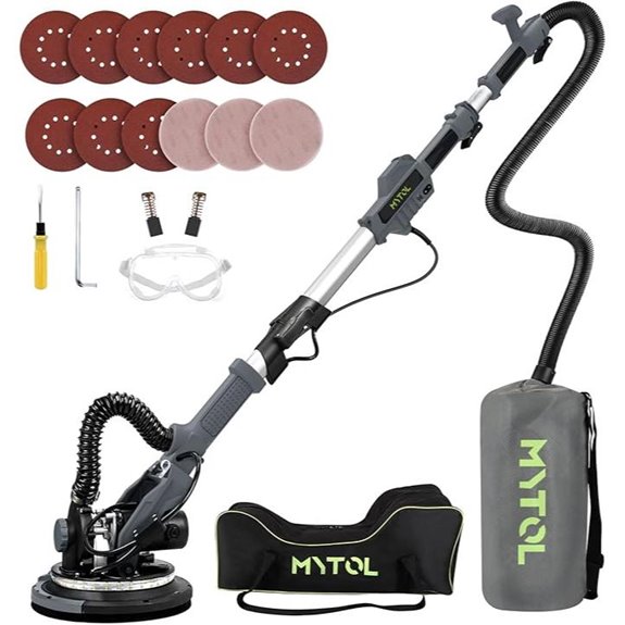 Drywall Sander with Vacuum and LED Light