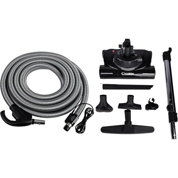 CT20QD Central Vacuum Power Nozzle Kit with 35 Ft. Pigtail Hose