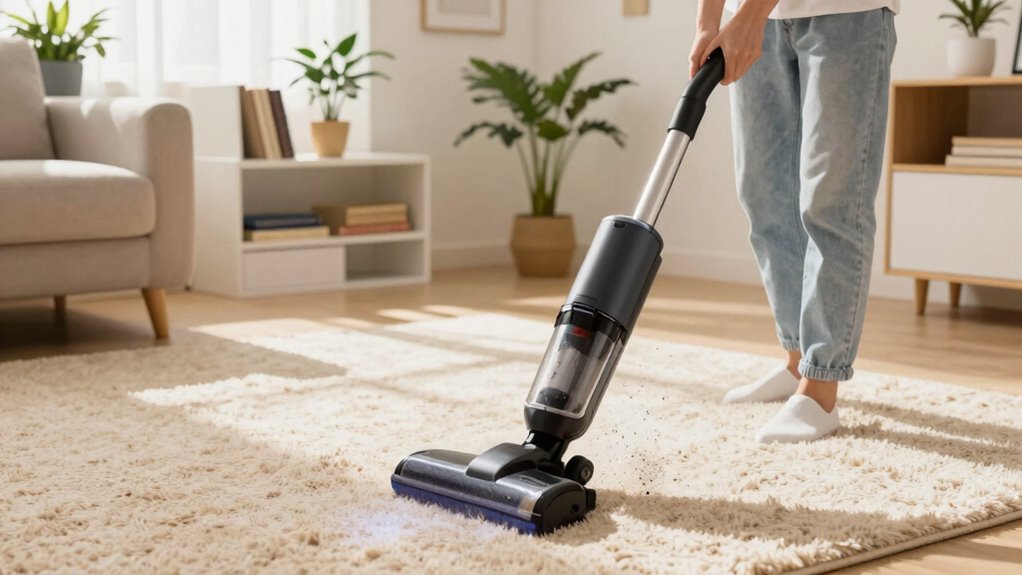 vacuuming to reduce allergens
