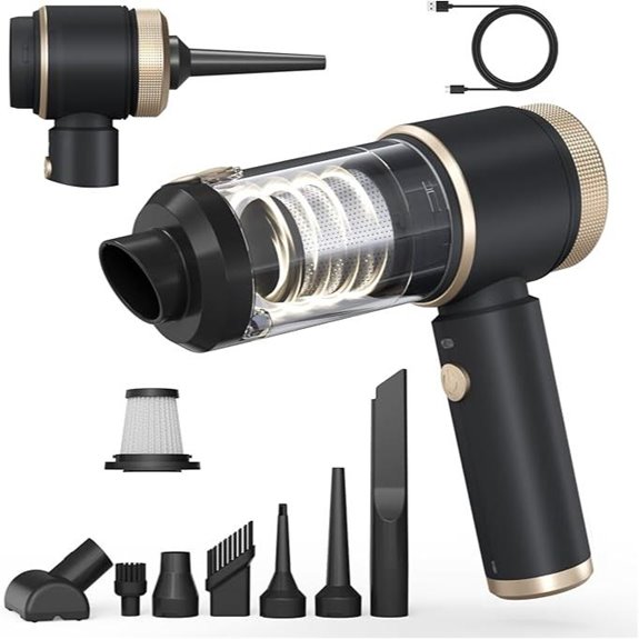 7-in-1 Cordless Car Vacuum with Strong Suction