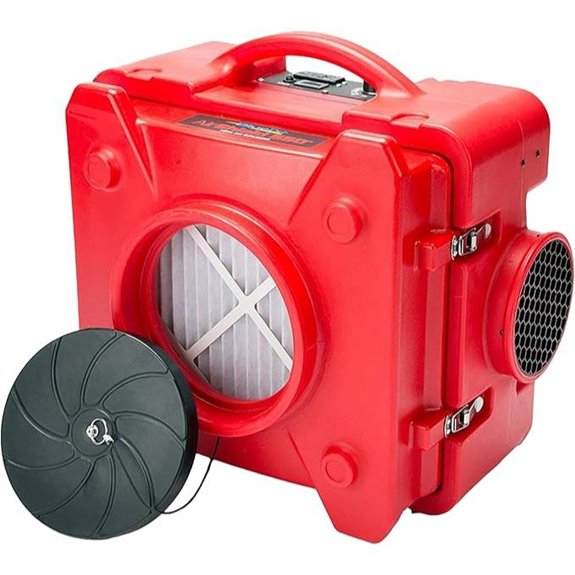BlueDri HEPA Air Scrubber for Water Damage Restoration