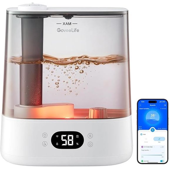 GoveeLife Smart Humidifier with WiFi and Auto Mode