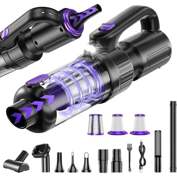 Portable Cordless Car Vacuum & Air Duster (20000Pa)