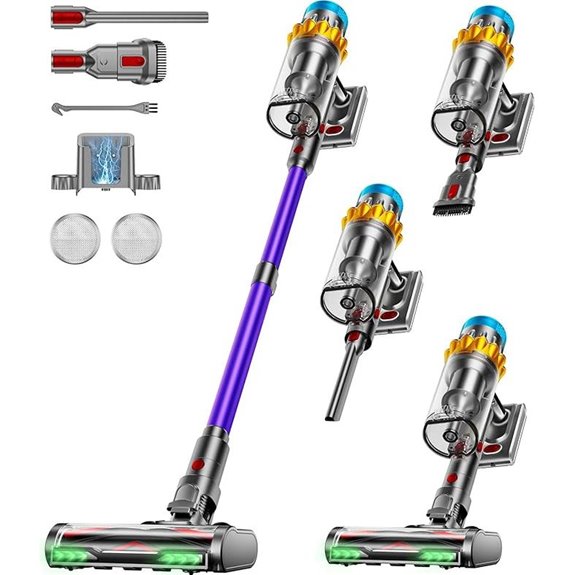 Cordless Vacuum Cleaner 55KPA 70Min LED Screen