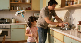 A Father-Daughter Duo Turned Her 90S Kitchen Into A Vintage-Inspired Dream