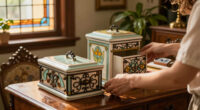 An Interior Designer’s Art Nouveau Home Office Has So Much Clever Storage