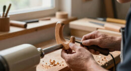How I Made These Designer-Worthy Coat Hooks on a Lathe