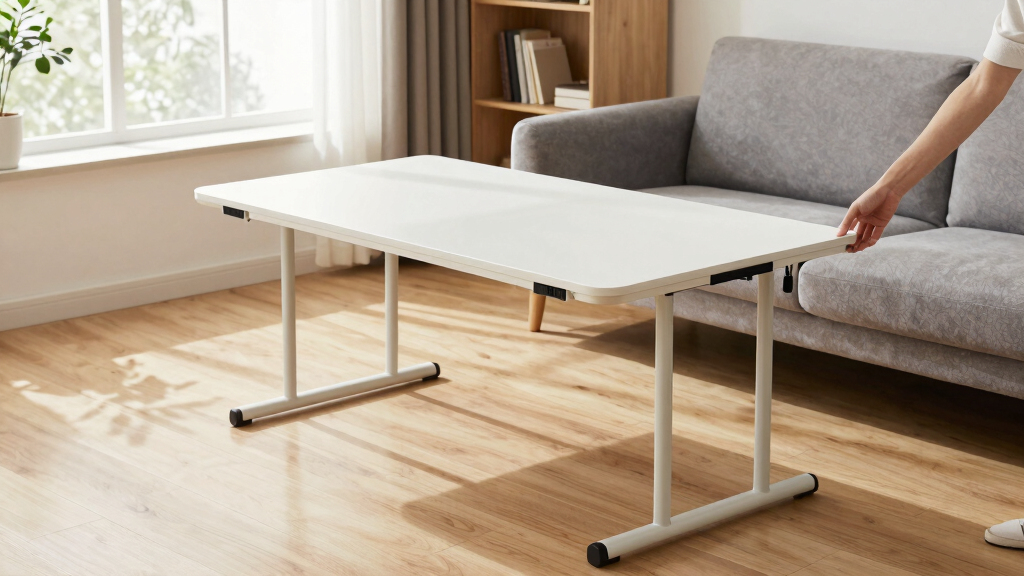 IKEA's Magical New BILLY Folding Table Is A Total Small-Space Game Changer