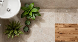 This DIYer Turned Their Ordinary Bathroom Into A Lush Secret Garden Paradise