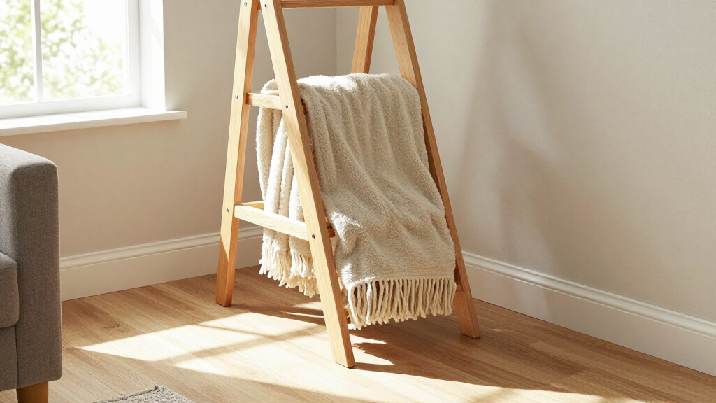 Aldi's Best-Selling Blanket Storage Ladder Is Finally Back
