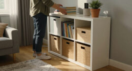 I Created A Pretty IKEA BILLY Hack That Seriously Cuts Clutter