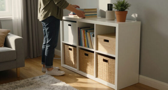 I Created A Pretty IKEA BILLY Hack That Seriously Cuts Clutter