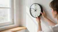 I Moved A Clock To My Bathroom, And It Changed My Morning Routine Forever