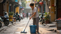 Quiet People Beautify Hanoi Streets To Celebrate National Day 2.9 - Laodong.vn