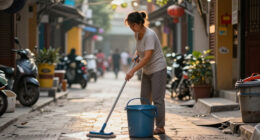 Quiet People Beautify Hanoi Streets To Celebrate National Day 2.9 - Laodong.vn