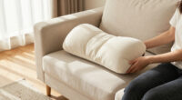 This Luxury-Looking Bolster Pillow Was Made From Scratch So Easily