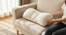 This Luxury-Looking Bolster Pillow Was Made From Scratch So Easily