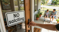Can Solicitors Ignore A “No Soliciting” Sign On Your Home?
