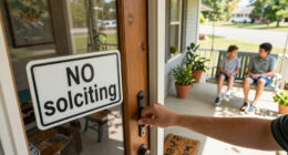 Can Solicitors Ignore A “No Soliciting” Sign On Your Home?