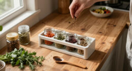 I’ll Never Use An Ordinary Spice Rack Again After Seeing This One