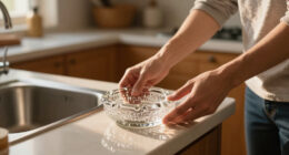 I’m Putting A Vintage Glass Ashtray By My Kitchen Sink (It’s So Pretty!)