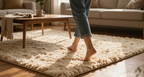 The "SO Soft" TikTok-Viral Rug That Instantly Made My Living Room Warm And Cozy