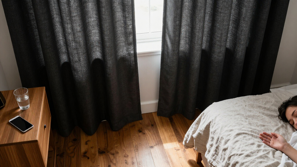 These Blackout Curtains Block So Much Light, I Sleep Past Sunrise