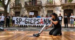 Thousands Protest Outside Ayuso's Penthouse Over Maricarmen Eviction