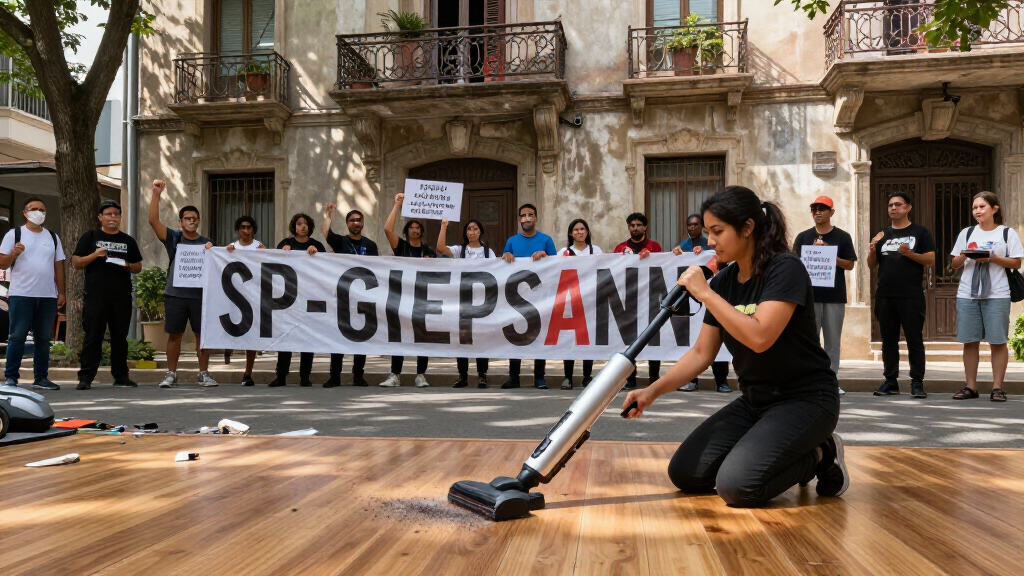 Thousands Protest Outside Ayuso's Penthouse Over Maricarmen Eviction