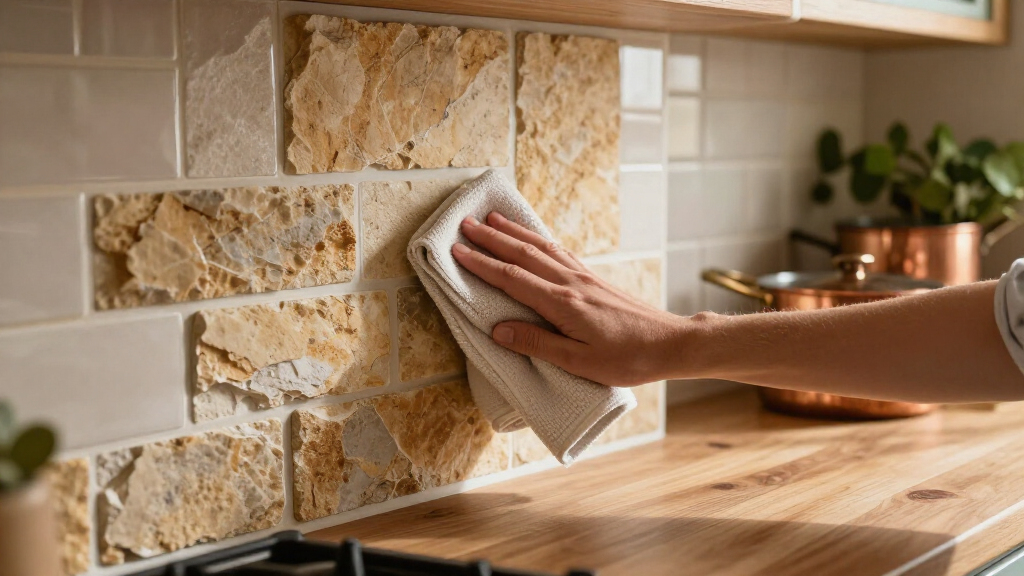 Goodbye Tile, So Long Stone: The Unique Alternative For Rustic Backsplashes