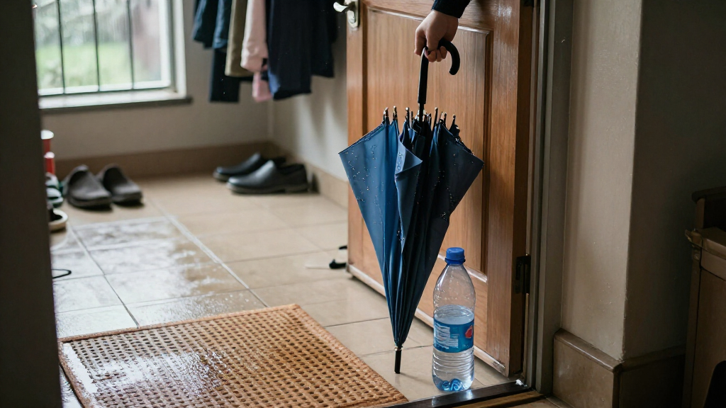 Grab An Empty Plastic Bottle For A Smarter Way To Store Your Umbrellas