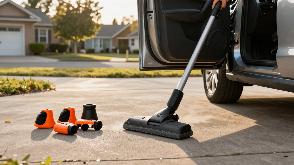How To Clean Your Car With RIDGID’s 7-Pc 1.25" Wet/Dry Vac Accessory Kit For $30 + Free S&H