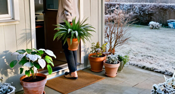Should You Leave Potted Plants Outdoors In The Winter?